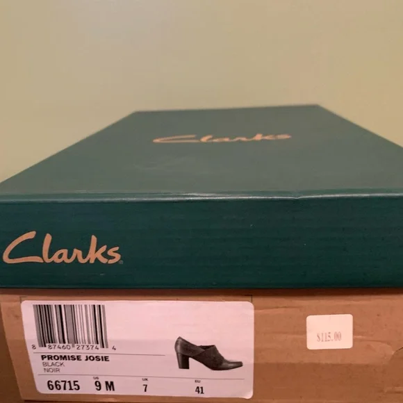 Clarks bendables promise Josie black booties - Picture 9 of 10